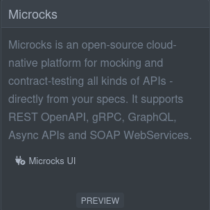 microcks extension